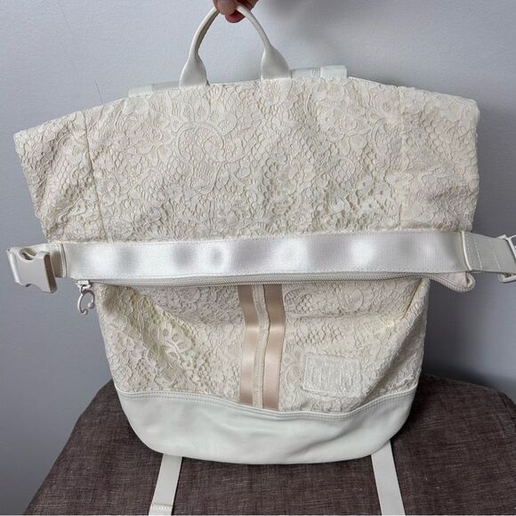 FENTY PUMA BY RIHANNA Lace Roll-Down Backpack, White - Picture 2 of 13